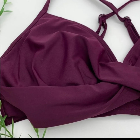 Athleta twister top Wild Bloom HighWaist Bikini M - Picture 12 of 13